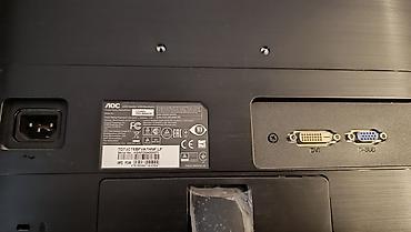 Мониторы: Монитор, AOC, Б/у, LED, 23" - 24" — 5