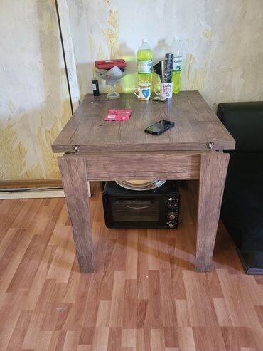 раскладной стол на кухню: Б/у, Трансформер, Квадратный стол, Азербайджан