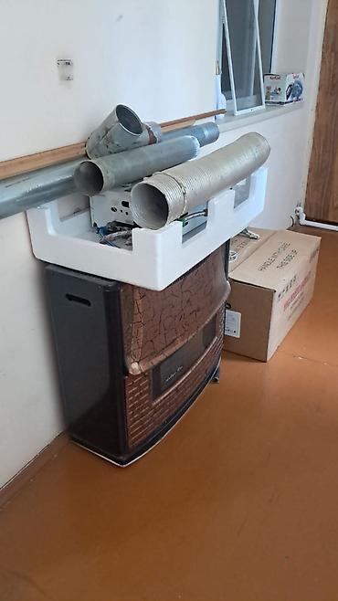 Qaz sobası cox az istifade olunub.Evə kombi çəkildiyi üçün