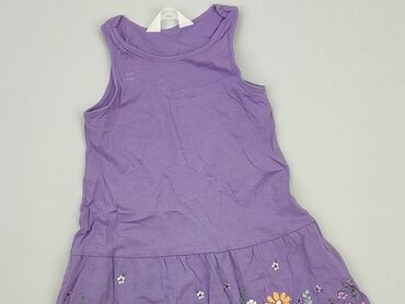 brązowa sukienka: Sukienka, H&M, 3-4 lat, 98-104 cm, stan - Bardzo dobry