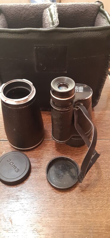 carl zeiss: Монокуляр СОВЕТСКИЙ ЗОМЗ 20×60 И 12×40 с чехлом и ДВУМЯ крышками для