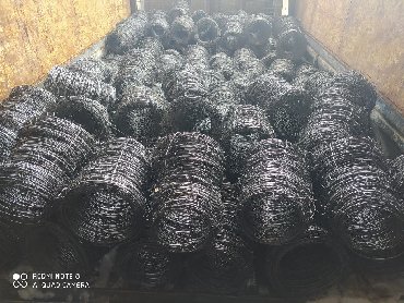 колючая проволока: Проволка колючая месный 200метр