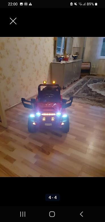Uşaq üçün elektrik maşınları: Uşaq üçün elektrikli akkumulyator maşını – ofrood üslubunda Jeep tipli — 2