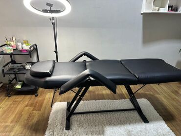 led tripod: Masaj kuşetkası, Qatlanan, rəng - Qara