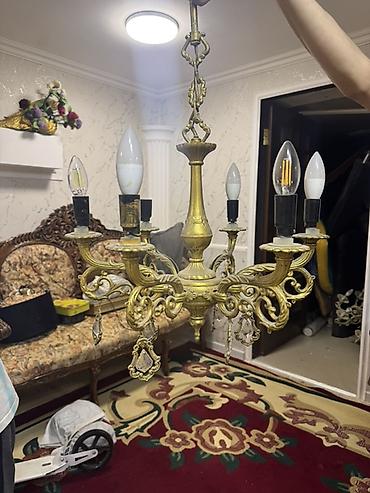lyustralar: Çılçıraq, 5 lampa, Metal — 2