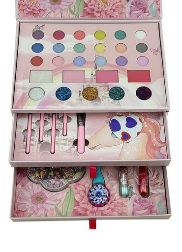Игрушки: 🌸 Детский набор косметики и украшений 2 в 1 – хит 2025 года! Подарите — 10