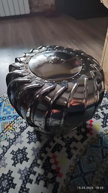 Другое для крыш: Аэрационный турбодефлектор для дымоходов/вентканалов размер 25! — 1