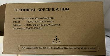 dirnaq qurudan: Sun x5 plus dirnaq qurudan lampa, Turkiyeden alinib, artiq oldugu ucun — 5