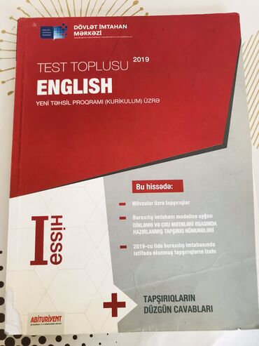 1 ci hissə ingilis dili pdf: Salam .İngilis dili 1ci hissə test toplusudur