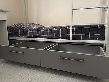 подъемные кровати: Двухъярусная кровать-чердак с нижним спальным местом и системой — 2