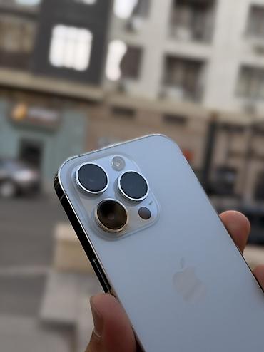 Мобильные телефоны и аксессуары: IPhone 14 Pro, Б/у, 256 ГБ, Белый, Чехол, 77 % — 2