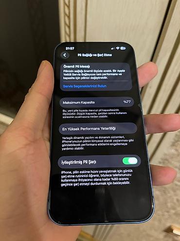 xr 13: IPhone 13, 128 GB, Mavi, Barmaq izi, Face ID, Zəmanət — 3
