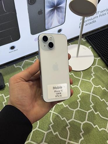 Apple iPhone: IPhone 15, 128 GB, Ağ, Face ID — 2