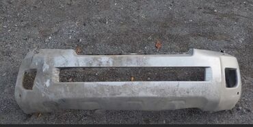 бампер ланд крузер: Передний Бампер Toyota 2013 г., Б/у, цвет - Серебристый, Оригинал