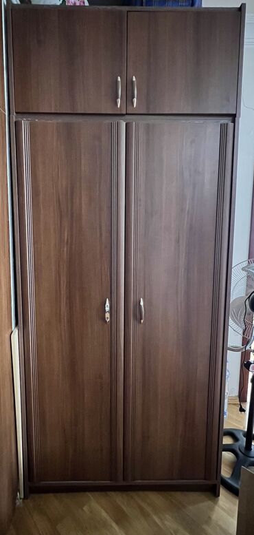 şkaf: Б/у, Распашной, 4 двери Прямой шкаф, Шкаф в прихожей