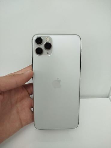 aiphone 14: IPhone 11 Pro Max, Б/у, 64 ГБ, Белый, Защитное стекло, Чехол, 73 % — 1