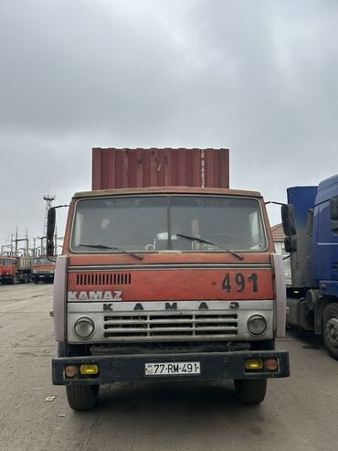 бампер на хонда фит бишкек: KAMAZ dartıcı + konteyner daşıyan yarımqoşqu Mator normalni supper yağ