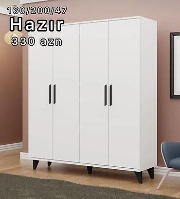 Dolablar: Açılan, 2 qapılı Düz dolab, Qarderob, paltar dolabı — 3