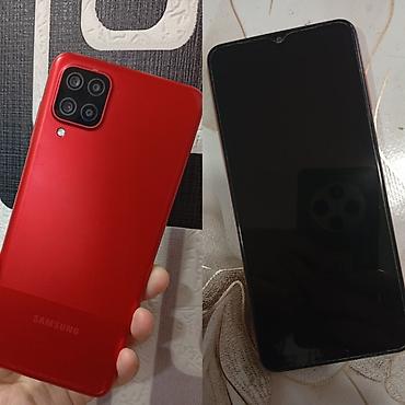 iphone 16 pro kontakt: Samsung Galaxy A12, rəng - Qırmızı, İki sim kartlı — 1