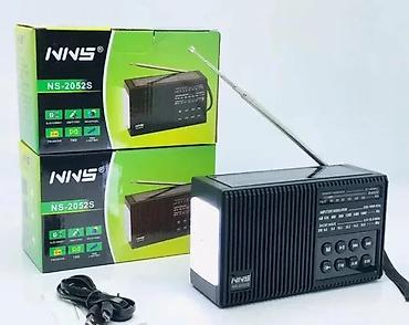 slusalice decije: Solarni-prenosni radio NS-2052S NOVO. OPIS PROIZVODA: Domet — 1