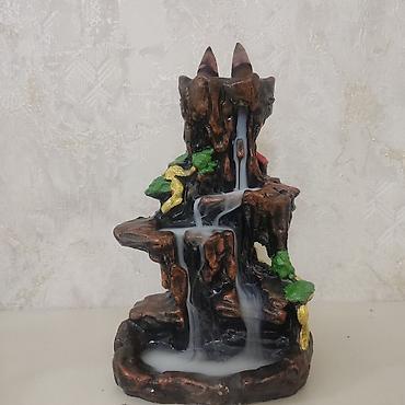dekor odun: Təsvir: - Arxa axınlı tüstü buxurqabı (backflow incense burner) – — 3