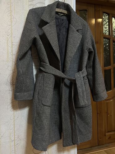 пальто 52 размер: Пальто, Осень-весна, По колено, С поясом, 6XL (EU 52), 7XL (EU 54)