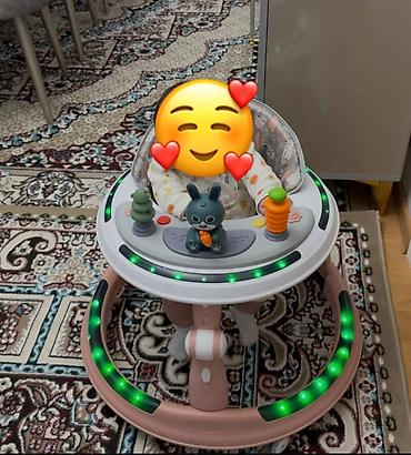 mebel kreditle: Uşaq gəzdiricisi (baby walker) – dairəvi konstruksiyalı, LED işıqlı — 1