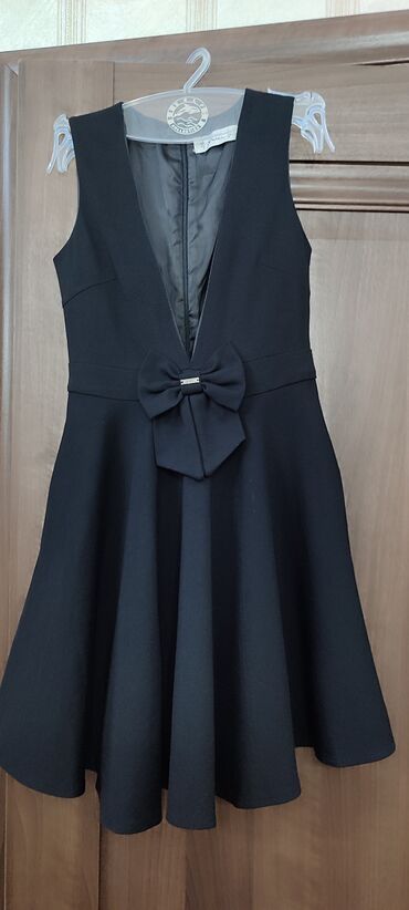 одежда для девочки: Школьная форма, цвет - Черный
