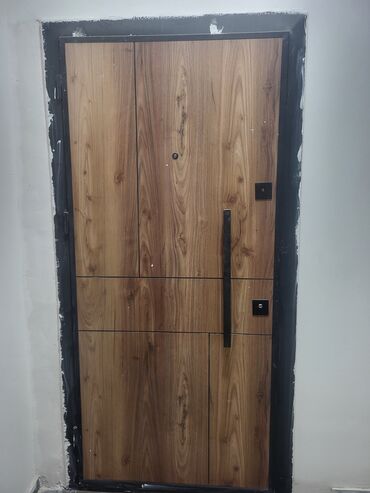 qapı üçün stopper: Mənzil üçün İşlənmiş Giriş qapısı 100x210 sm Ünvandan götürmə