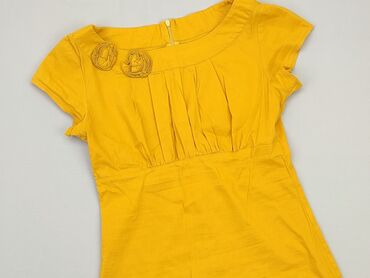 żółte bluzki eleganckie: Blouse, S (EU 36), condition - Very good