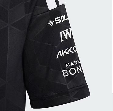Футболки: Мужская футболка, Adidas, L, цвет - Черный — 4
