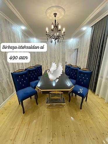Qonaq otağı üçün, Yeni, Açılmayan, 6 stul lalafo.az -da Qonaq otağı üçün, Yeni, Açılmayan, 6 stul