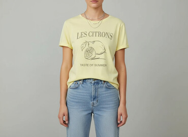 koszulka wersow: Sinsay, T-shirt damski, rozmiar S w lalafo.pl koszulka wersow: Sinsay, T-shirt damski, rozmiar S