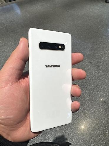 macbook air 15: Samsung Galaxy S10 Plus, Б/у, 128 ГБ, цвет - Белый, 2 SIM — 2