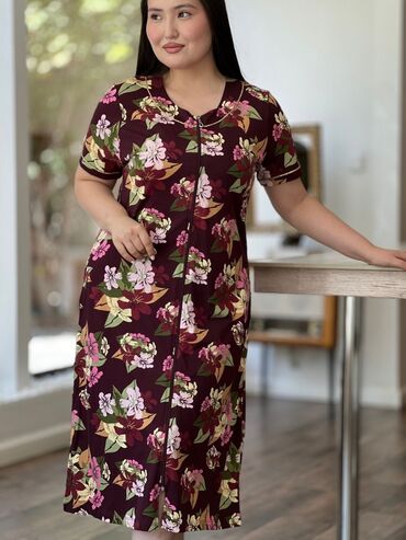 Халаты: Халаты для дома Широкий ассортимент 100%хлопок Размеры :с 46 по 56-60 — 2