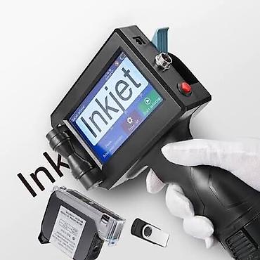 Portativ əl tipli inkjet markalama printeri - Ekranlı, toxunmaya