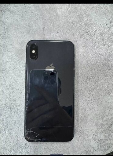 Apple iPhone: IPhone X, Черный