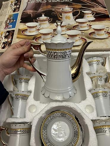 Çay dəsti, Farfor, 6 nəfərlik