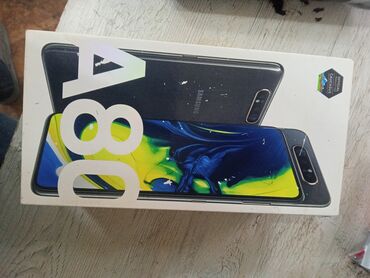 Samsung: Samsung Galaxy A80, 128 GB, rəng - Qara, İki sim kartlı