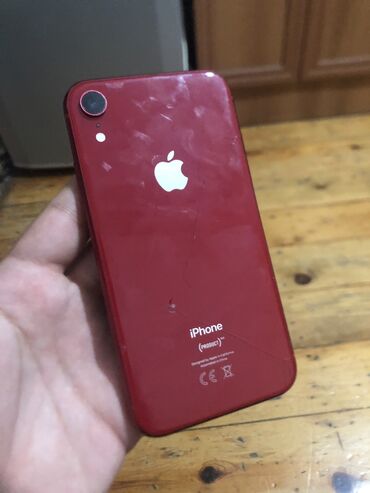 apple iphone x: IPhone Xr, 64 GB, Qırmızı, Face ID