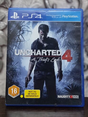 PS4 (Sony PlayStation 4): Uncharted 4 A Thief's End Путь вора идеальное состояние