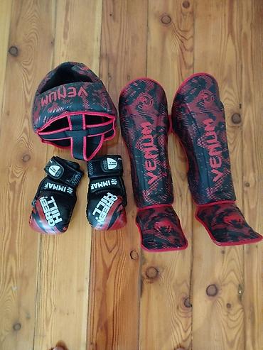 idman rezini: MMA/Döyüş idmanları üçün komplekt qoruyucu avadanlıq Tərkib: - Venum — 2