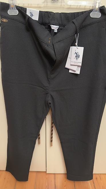 polo assn: Klassik Şalvar, U.S. Polo Assn, rəng - Qara — 5