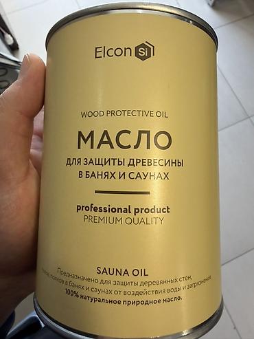hamam temiri: Elcon Si Wood Protective Oil – Sauna Oil Sauna və hamamlar üçün — 1