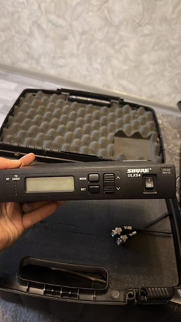 bluetooth mikrafon: Profesional simsiz mikrofon sistemi – Shure ULX seriyası Tam komplekt — 10