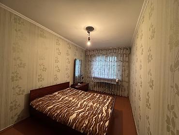 flat osh: 3 комнаты, 58 м², Ошский рынок / базар 104 серия, 4 этаж, Старый ремонт — 4