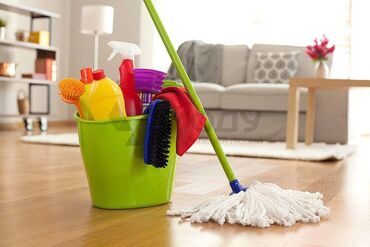 Домашний персонал и уборка: Уборщица. Офис