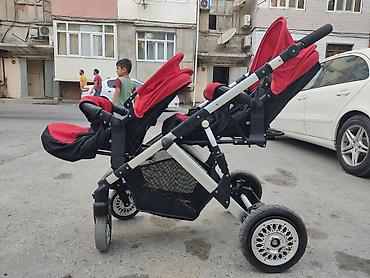 Uşaq arabaları: 🔥 Ekizlər üçün ikili uşaq arabası – Təcili satılır! Çox səliqəli — 6