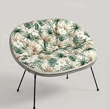 mini secko: Jastuk/uzglavlje za lounge fotelju – papasan/školjka oblik - Mekan — 4