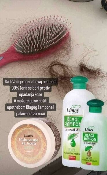 ruske kape za zimu: Limes blagi šampon za svaki dan, u kombinaciji sa pakovanjem za kosu